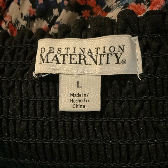 Destination Maternity Floral Dress - Picture 4 of 6